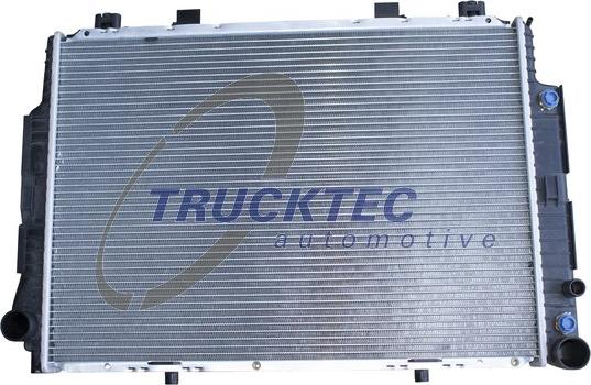 Trucktec Automotive 02.40.145 - Radiator, engine cooling autospares.lv