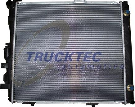 Trucktec Automotive 02.40.141 - Radiator, engine cooling autospares.lv