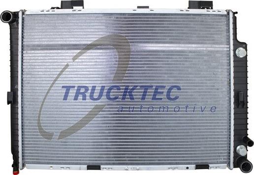 Trucktec Automotive 02.40.148 - Radiator, engine cooling autospares.lv