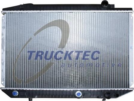 Trucktec Automotive 02.40.143 - Radiator, engine cooling autospares.lv