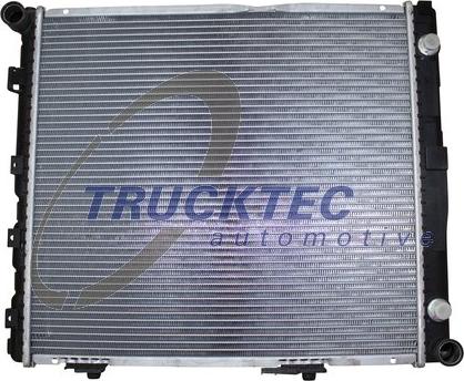 Trucktec Automotive 02.40.142 - Radiator, engine cooling autospares.lv