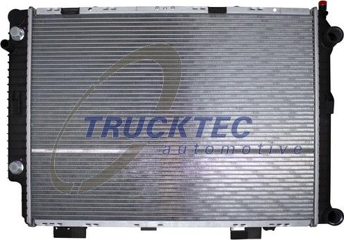 Trucktec Automotive 02.40.147 - Radiator, engine cooling autospares.lv