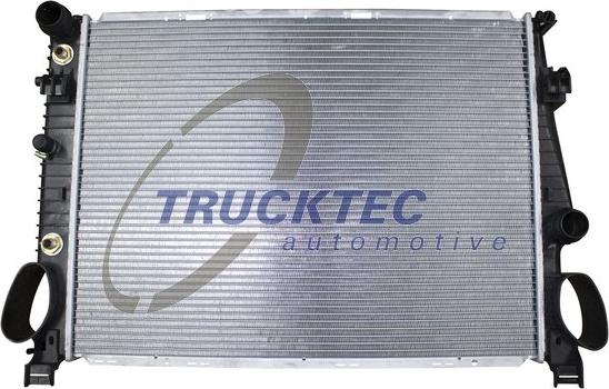 Trucktec Automotive 02.40.150 - Radiator, engine cooling autospares.lv