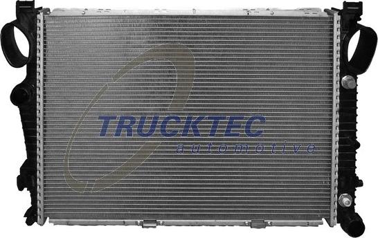 Trucktec Automotive 02.40.151 - Radiator, engine cooling autospares.lv