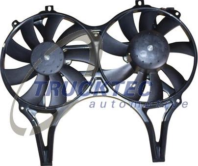 Trucktec Automotive 02.40.118 - Fan, radiator autospares.lv