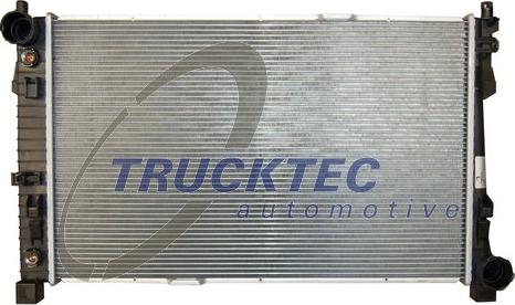 Trucktec Automotive 02.40.176 - Radiator, engine cooling autospares.lv