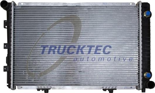 Trucktec Automotive 02.40.178 - Radiator, engine cooling autospares.lv