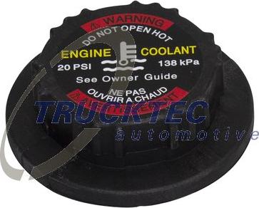 Trucktec Automotive 02.40.302 - Sealing Cap, coolant tank autospares.lv