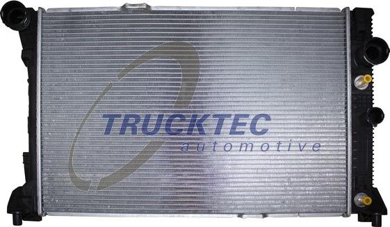 Trucktec Automotive 02.40.245 - Radiator, engine cooling autospares.lv