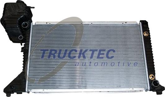 Trucktec Automotive 02.40.286 - Radiator, engine cooling autospares.lv