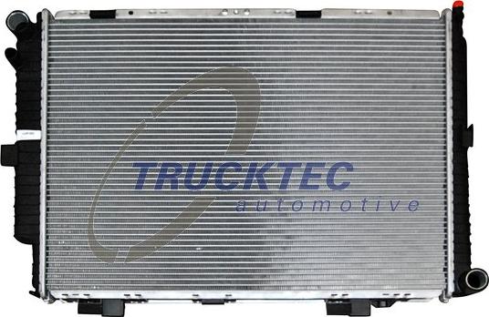 Trucktec Automotive 02.40.281 - Radiator, engine cooling autospares.lv