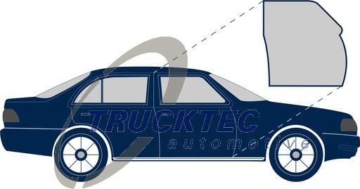 Trucktec Automotive 02.53.038 - Door Seal autospares.lv