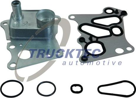 Trucktec Automotive 02.18.143 - Oil Cooler, engine oil autospares.lv
