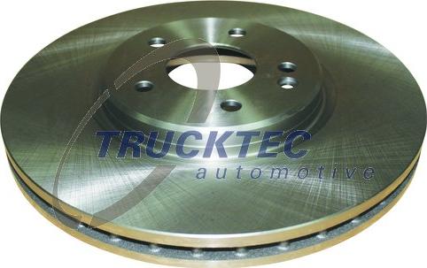 Trucktec Automotive 02.35.489 - Brake Disc autospares.lv