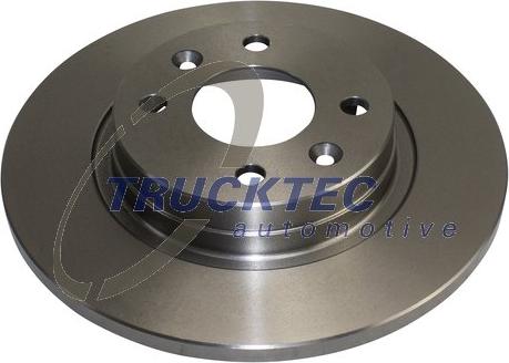 Trucktec Automotive 02.35.551 - Brake Disc autospares.lv