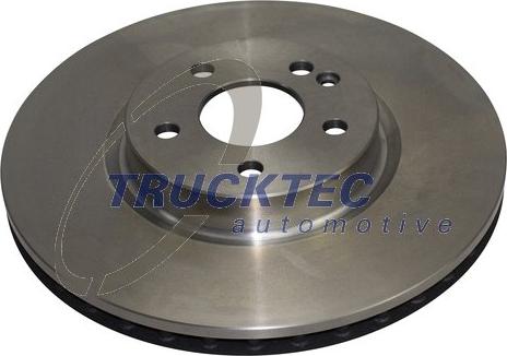 Trucktec Automotive 02.35.558 - Brake Disc autospares.lv