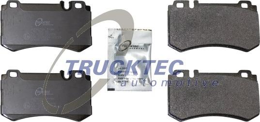 Trucktec Automotive 02.35.561 - Brake Pad Set, disc brake autospares.lv