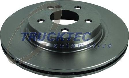 Trucktec Automotive 02.35.501 - Brake Disc autospares.lv