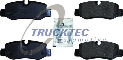 Trucktec Automotive 02.35.517 - Brake Pad Set, disc brake autospares.lv