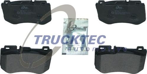 Trucktec Automotive 02.35.520 - Brake Pad Set, disc brake autospares.lv