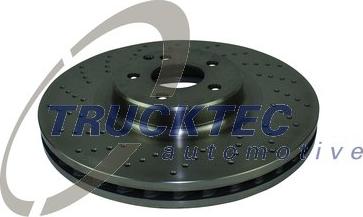 Trucktec Automotive 02.35.521 - Brake Disc autospares.lv