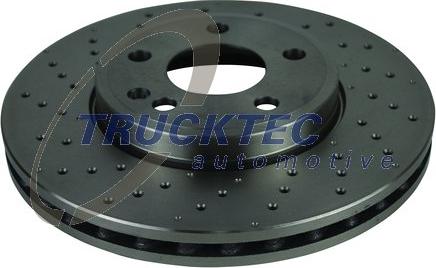 Trucktec Automotive 02.35.523 - Brake Disc autospares.lv