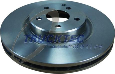 Trucktec Automotive 02.35.092 - Brake Disc autospares.lv