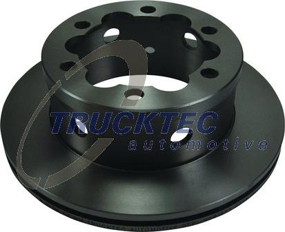 Trucktec Automotive 02.35.056 - Brake Disc autospares.lv