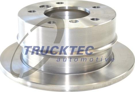 Trucktec Automotive 02.35.053 - Brake Disc autospares.lv