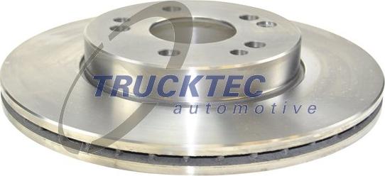 Trucktec Automotive 02.35.061 - Brake Disc autospares.lv