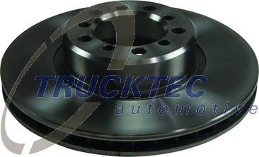 Trucktec Automotive 02.35.019 - Brake Disc autospares.lv