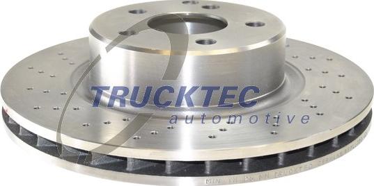 Trucktec Automotive 02.35.080 - Brake Disc autospares.lv