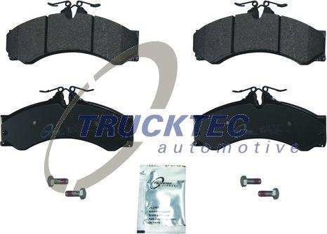 Trucktec Automotive 02.35.083 - Brake Pad Set, disc brake autospares.lv