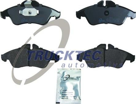 Trucktec Automotive 02.35.082 - Brake Pad Set, disc brake autospares.lv
