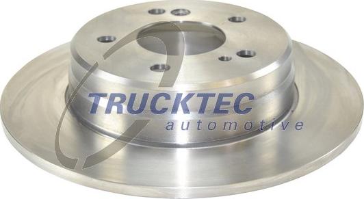 Trucktec Automotive 02.35.034 - Brake Disc autospares.lv