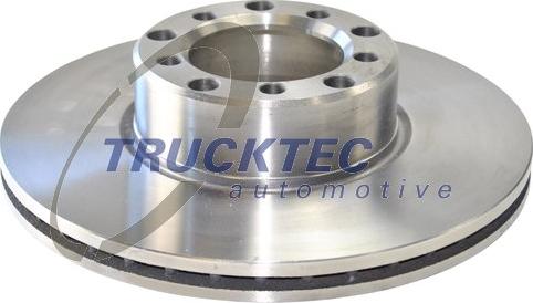 Trucktec Automotive 02.35.026 - Brake Disc autospares.lv