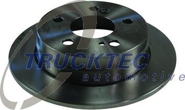 Trucktec Automotive 02.35.021 - Brake Disc autospares.lv