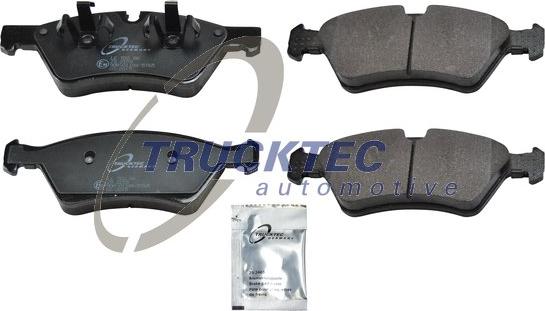 Trucktec Automotive 02.35.198 - Brake Pad Set, disc brake autospares.lv