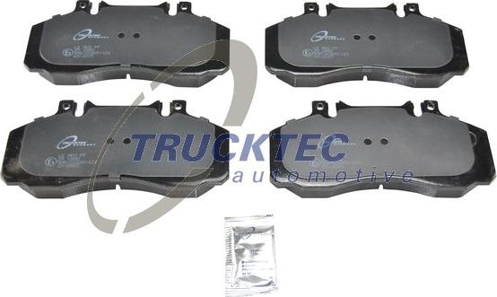 Trucktec Automotive 02.35.146 - Brake Pad Set, disc brake autospares.lv
