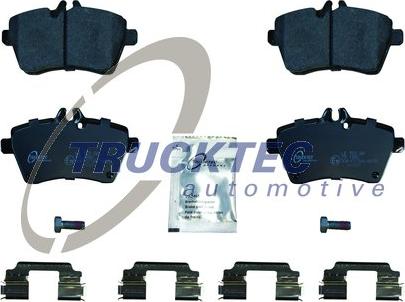 Trucktec Automotive 02.35.148 - Brake Pad Set, disc brake autospares.lv