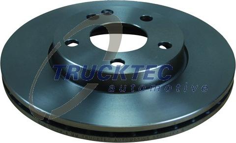 Trucktec Automotive 02.35.157 - Brake Disc autospares.lv