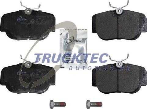 Trucktec Automotive 02.35.101 - Brake Pad Set, disc brake autospares.lv