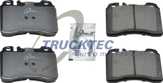 Trucktec Automotive 02.35.102 - Brake Pad Set, disc brake autospares.lv