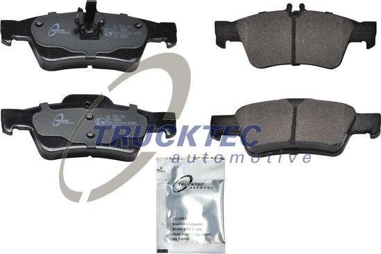 Trucktec Automotive 02.35.115 - Brake Pad Set, disc brake autospares.lv