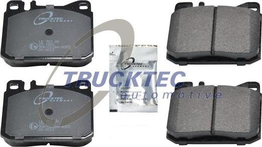 Trucktec Automotive 02.35.112 - Brake Pad Set, disc brake autospares.lv