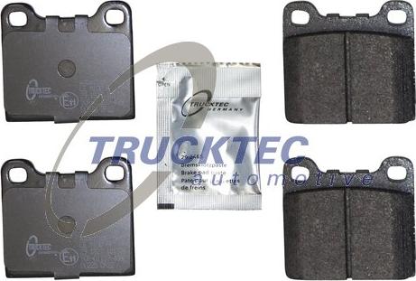Trucktec Automotive 02.35.131 - Brake Pad Set, disc brake autospares.lv