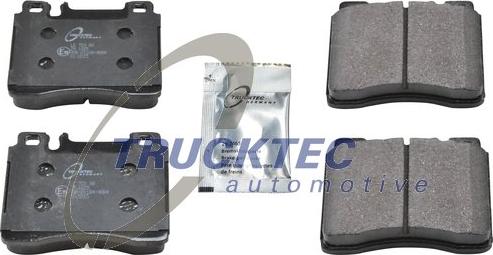 Trucktec Automotive 02.35.129 - Brake Pad Set, disc brake autospares.lv