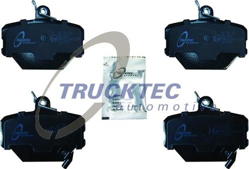 Trucktec Automotive 02.35.246 - Brake Pad Set, disc brake autospares.lv