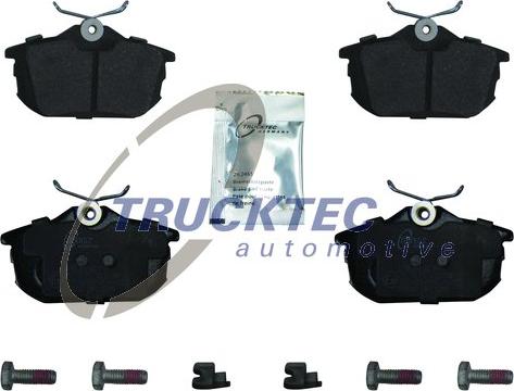 Trucktec Automotive 02.35.248 - Brake Pad Set, disc brake autospares.lv
