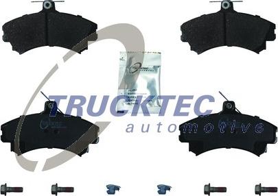 Trucktec Automotive 02.35.247 - Brake Pad Set, disc brake autospares.lv